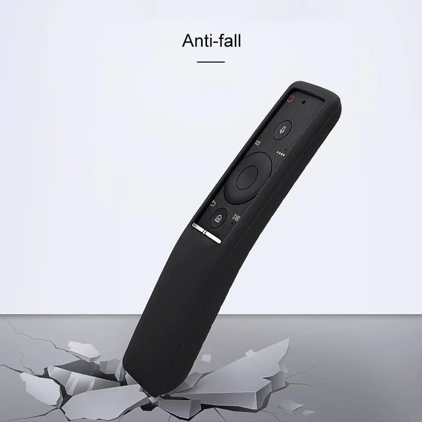 Silicone Non-slip Remote Control Cover for Samsung Smart Tv - Red - Mekamart Australia
