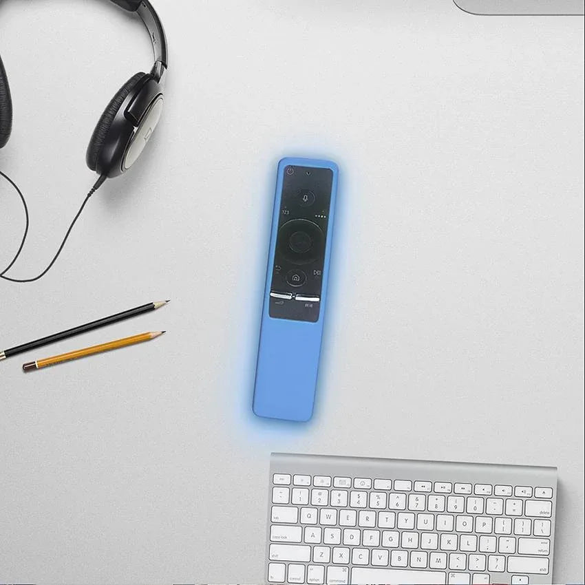 Silicone Non-slip Remote Control Cover for Samsung Smart Tv - Red - Mekamart Australia