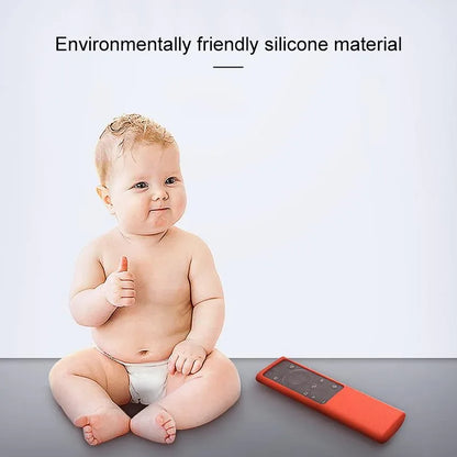 Silicone Non-slip Remote Control Cover for Samsung Smart Tv - Red - Mekamart Australia