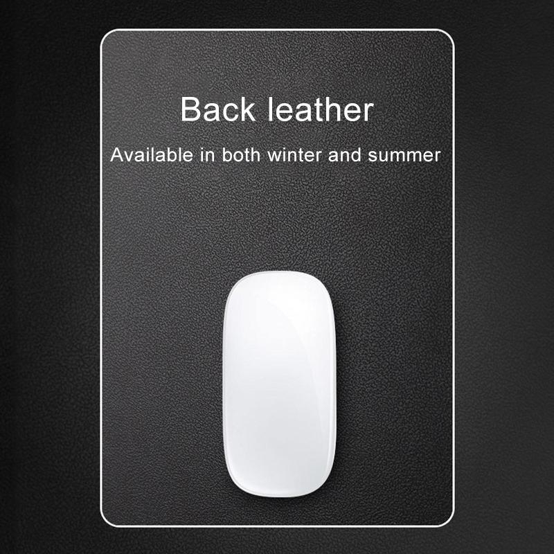 Double Sided Non Slip Aluminum Mouse Pad L Size - Silver - Mekamart Australia