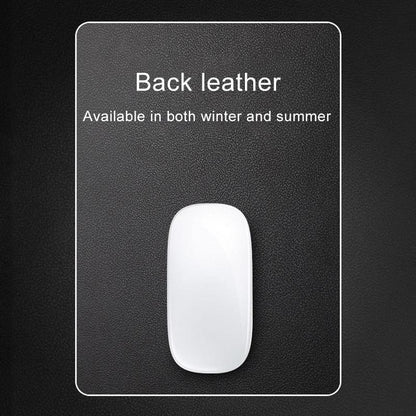 Double Sided Non Slip Aluminum Mouse Pad L Size - Silver - Mekamart Australia