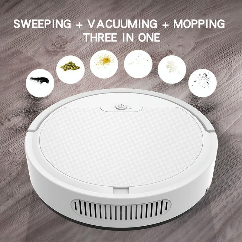 Smart Path-charging Sweeping Robot for Household - White - Mekamart Australia