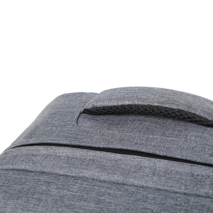 Breathable Casual Backpack for Notebooks and Tablets - Large Capacity - Brown - Mekamart Australia