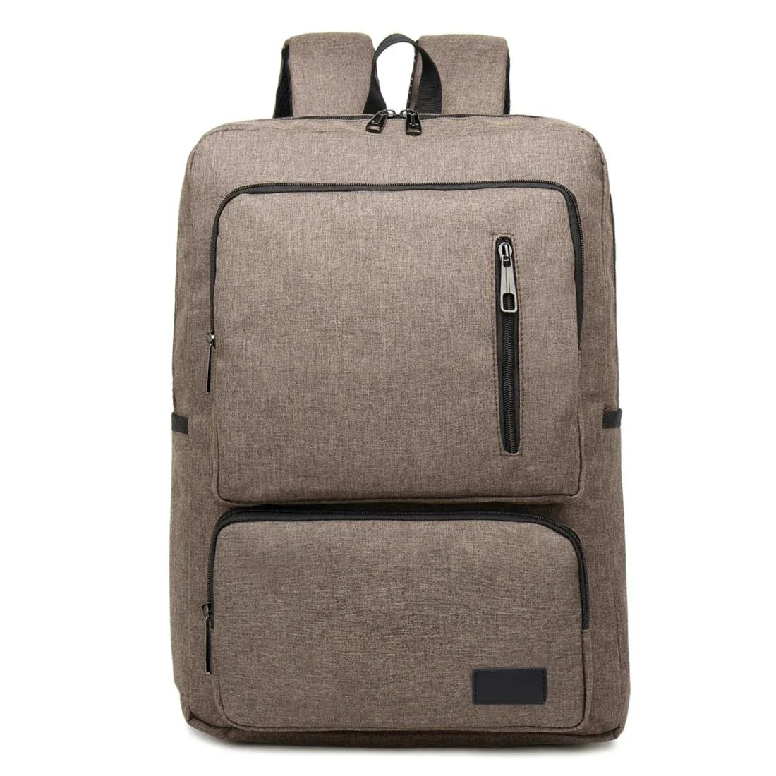 Stylish Notebook Tablet Backpack - Spacious & Casual - Brown - Mekamart Australia