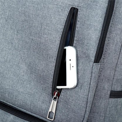 Stylish Notebook Tablet Backpack - Spacious & Casual - Brown - Mekamart Australia