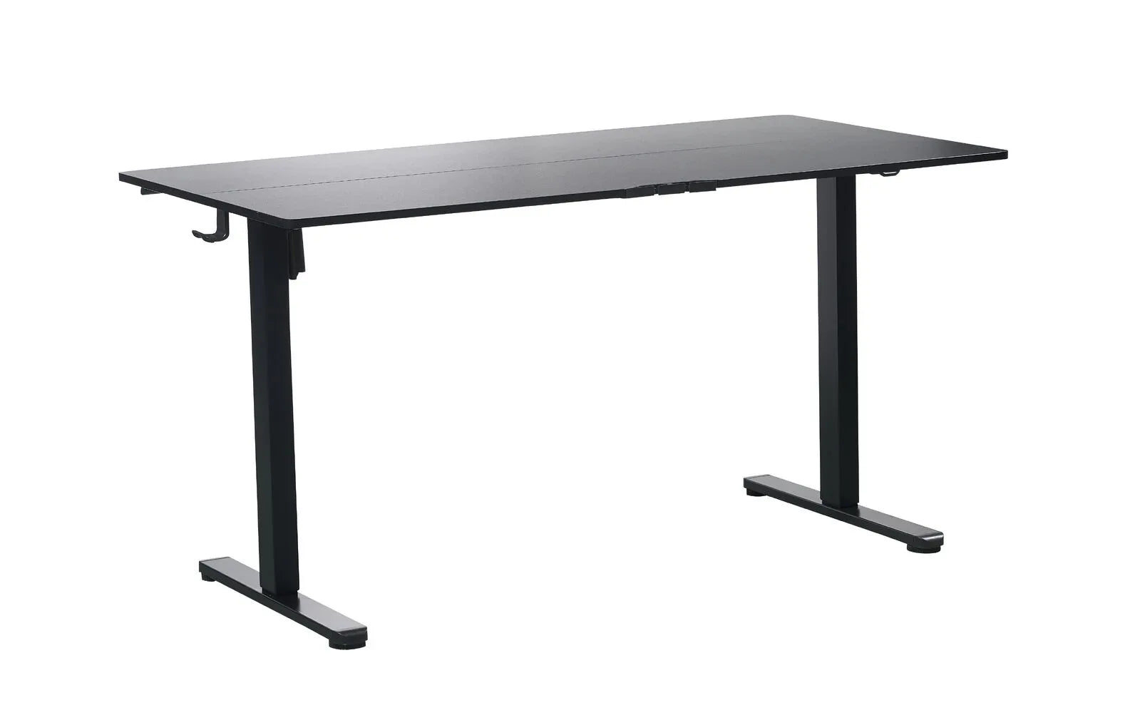 140 x 70cm Electric Standing Desk Height Adjustable Motorised Electric Sit Stand in Black - Mekamart Australia