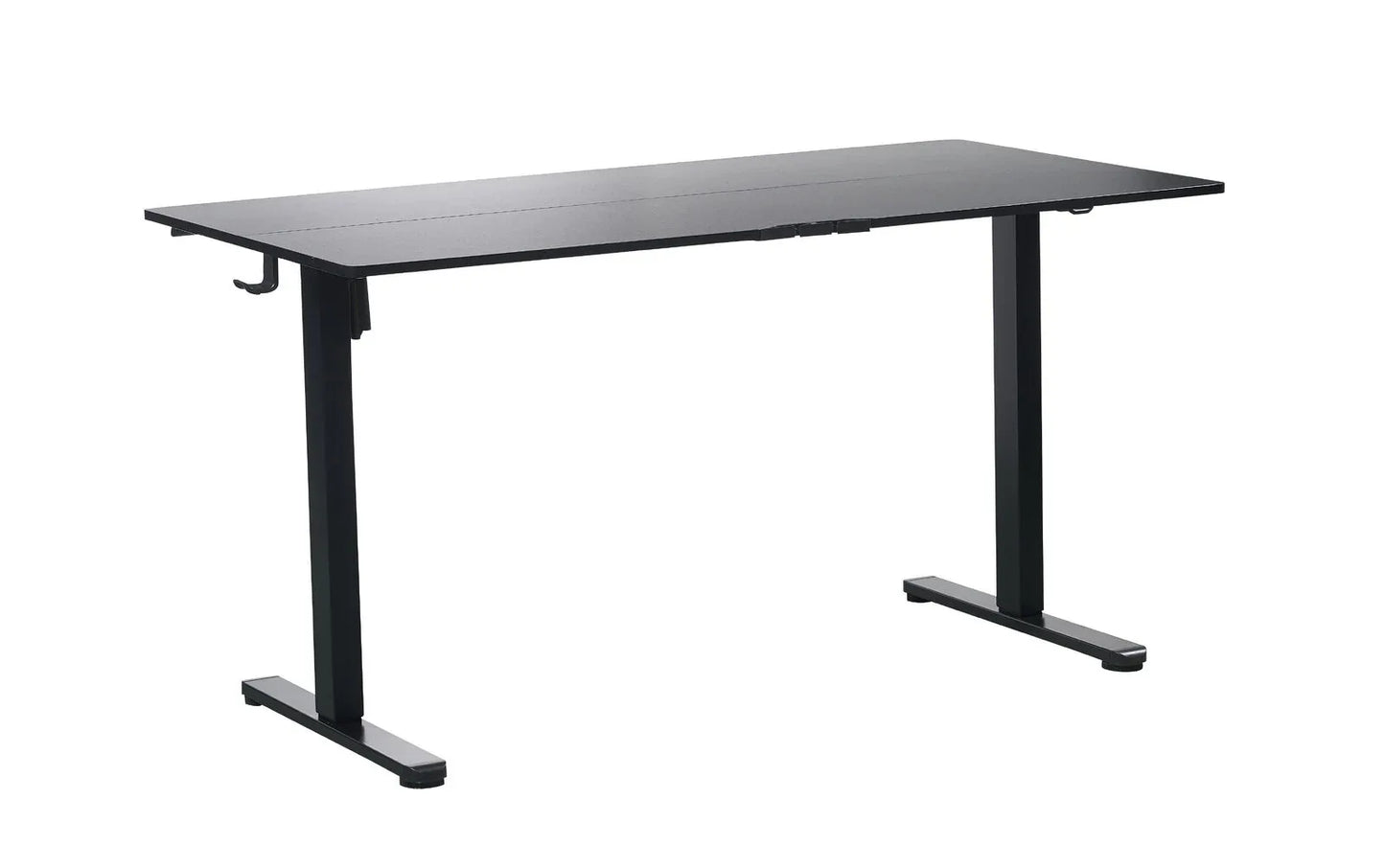 140 x 70cm Electric Standing Desk Height Adjustable Motorised Electric Sit Stand in Black - Mekamart Australia