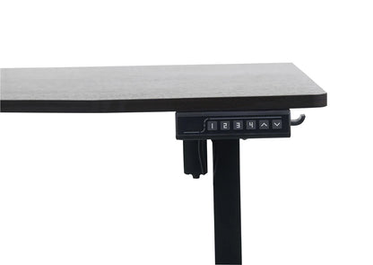 120 x 60cm Electric Standing Desk Height Adjustable Motorised Electric Sit Stand in Black - Mekamart Australia