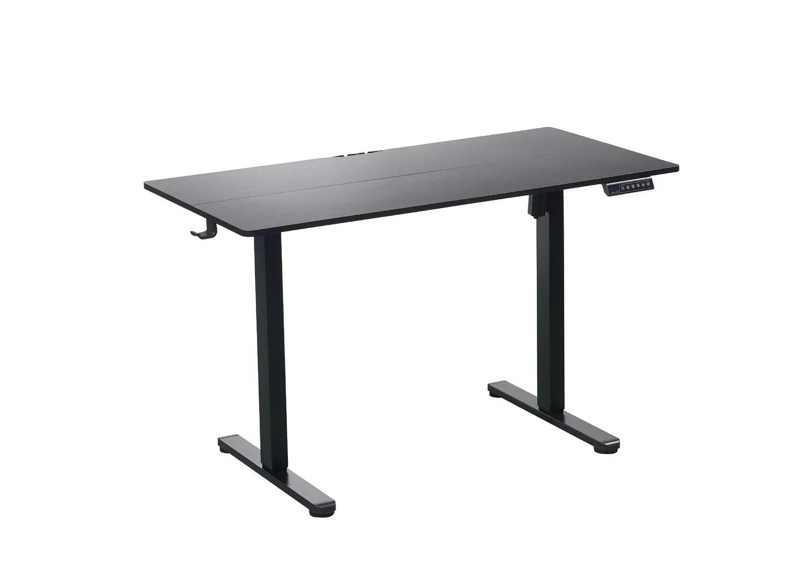 120 x 60cm Electric Standing Desk Height Adjustable Motorised Electric Sit Stand in Black - Mekamart Australia