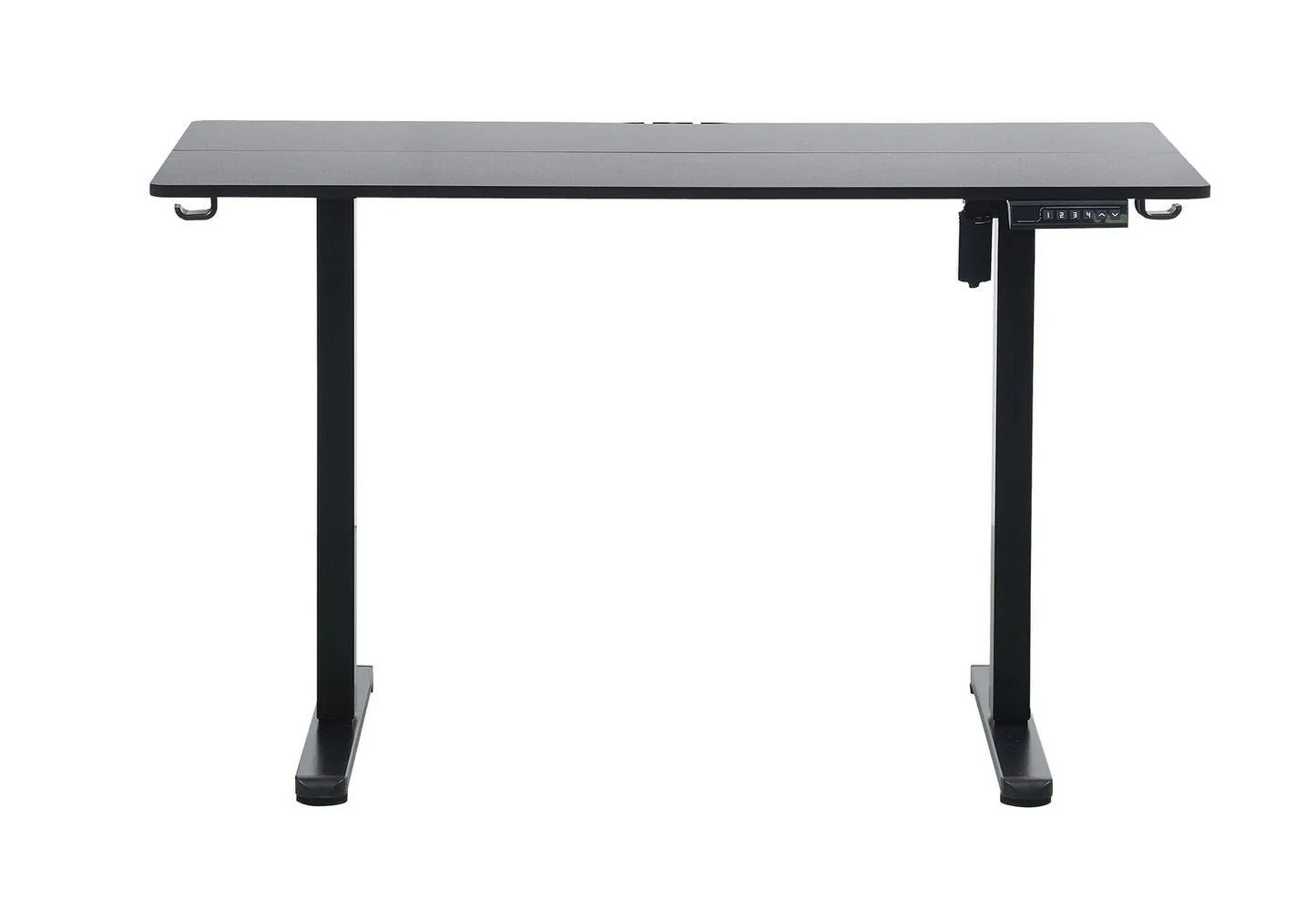 120 x 60cm Electric Standing Desk Height Adjustable Motorised Electric Sit Stand in Black - Mekamart Australia