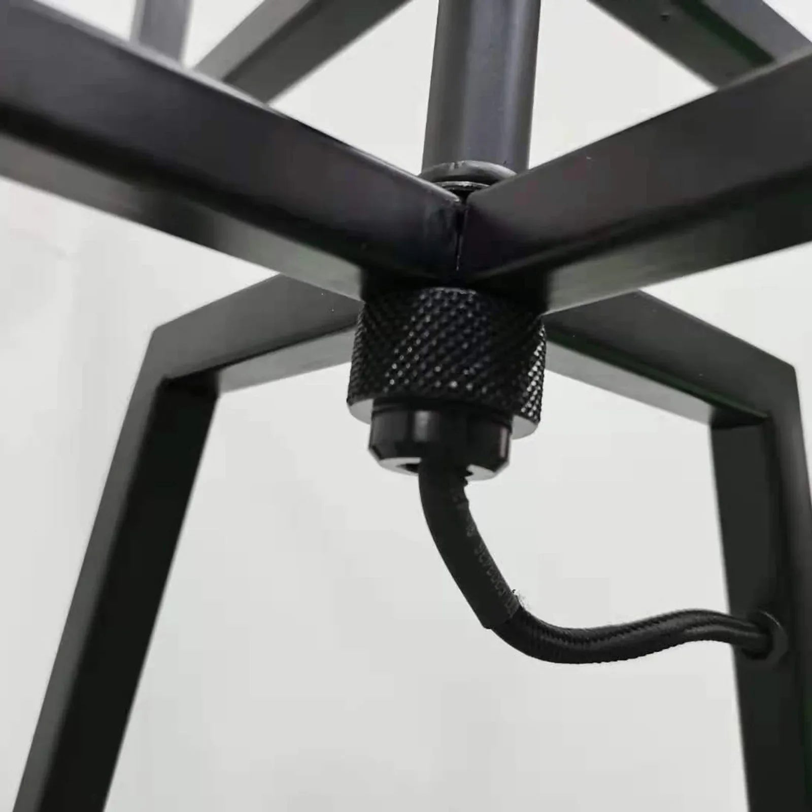 Modern Dimmable Floor Lamp + Table Desk Lamp w/ Linen Shade Scandi - Matte Black - Mekamart Australia