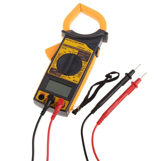 Digital Clamp Meter AC/DC Voltage Resistance Frequency DM6266 - Batteries Incl. - Mekamart Australia