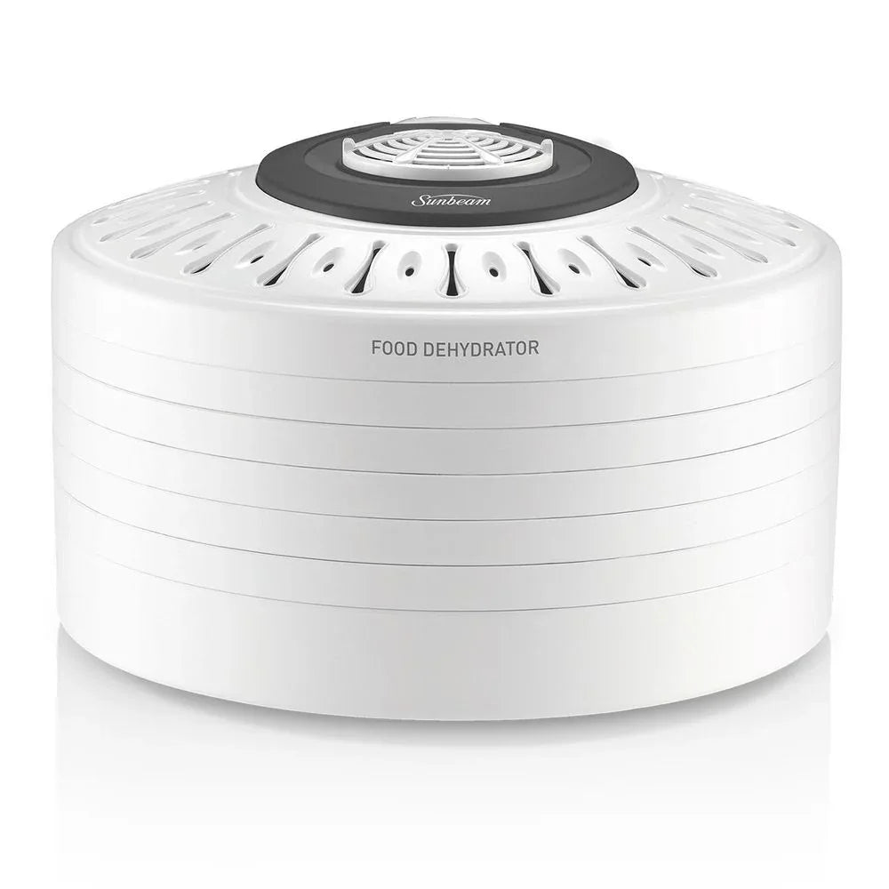 Sunbeam DT5600 Food Dehydrator 5 Stackable Drying Racks with Fruit Roll Tray - Mekamart Australia