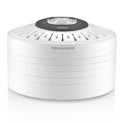 Sunbeam DT5600 Food Dehydrator 5 Stackable Drying Racks with Fruit Roll Tray - Mekamart Australia