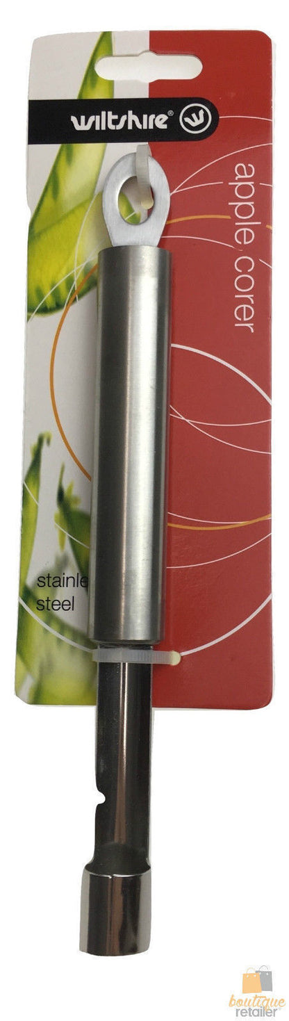 3x WILTSHIRE APPLE CORER Fruit Vegetable Cutter Slicer Tool Stainless Steel