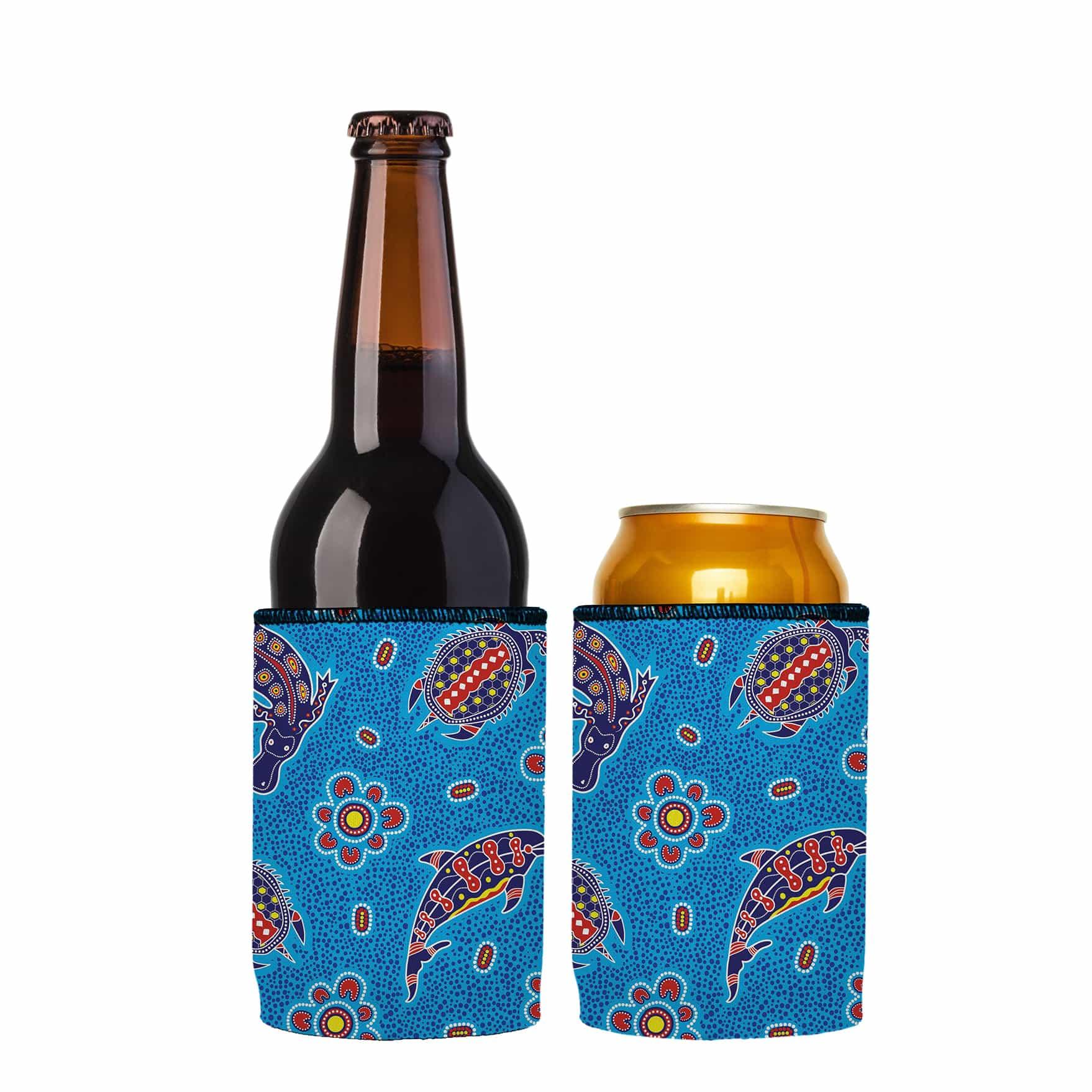 Australian Sea Stubby Cooler 2-Pack - Standard - Mekamart Australia