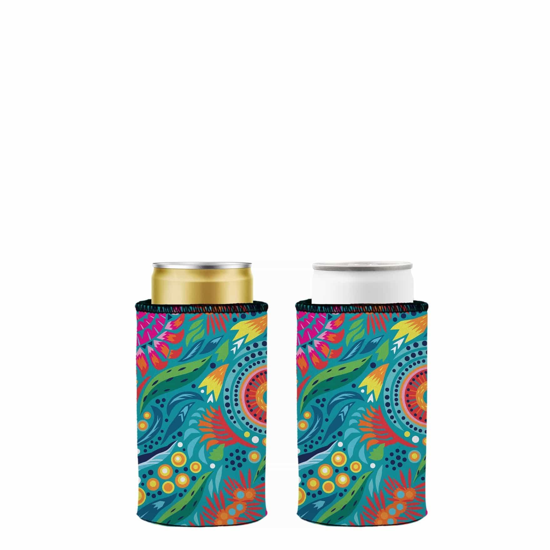 Australian Flowers II Stubby Cooler 2-Pack - Standard - Mekamart Australia