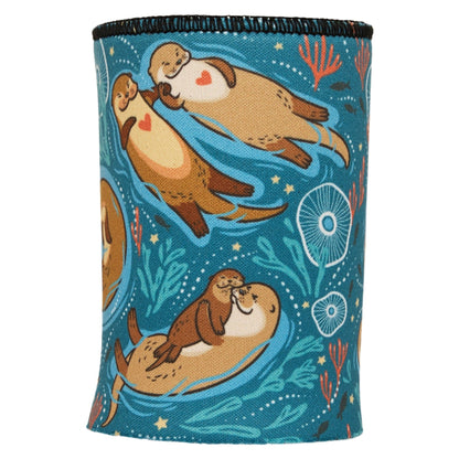 Sea Otters Chillin Stubby Cooler - Standard