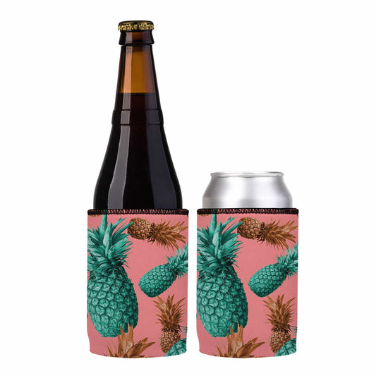 Mmm Pineapples Yummy Stubby Cooler 2-Pack - Standard