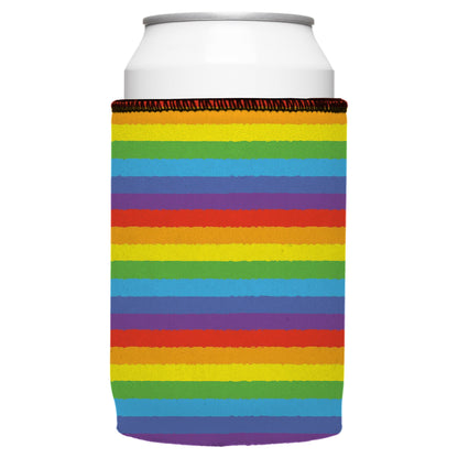 LGBTQ+ Pride Flag Stubby Cooler - Standard