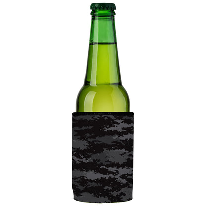 Digital Pixel Black Camo Stubby Cooler 2-Pack - Standard