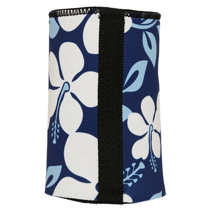 Hibiscus Flower Stubby Cooler - Standard