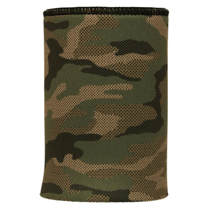 Green Camo Dot Pattern Stubby Cooler - Standard