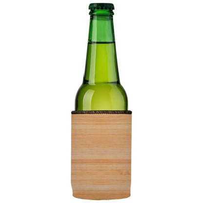 Wood Grain Stubby Cooler - Standard