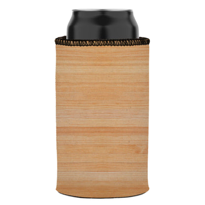 Wood Grain Stubby Cooler - Standard