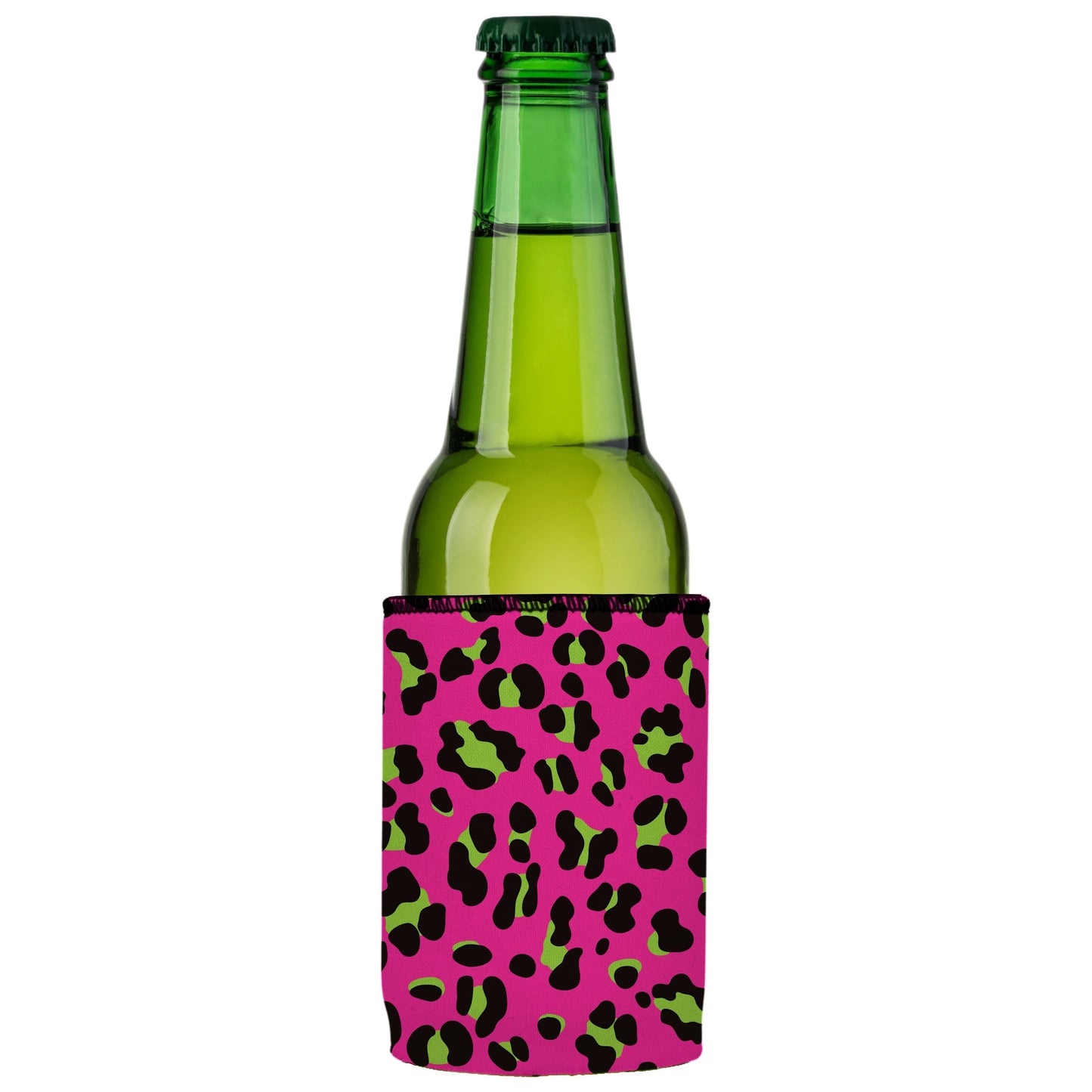 80s Leopard Print Stubby Cooler 2-Pack - Standard
