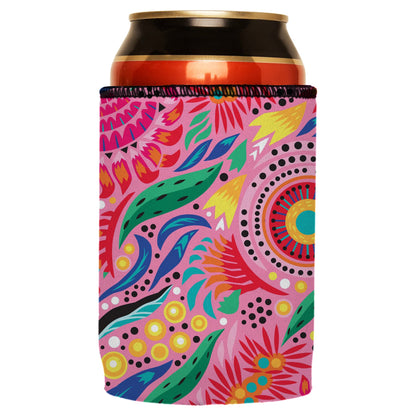 Australian Flowers Stubby Cooler - Standard