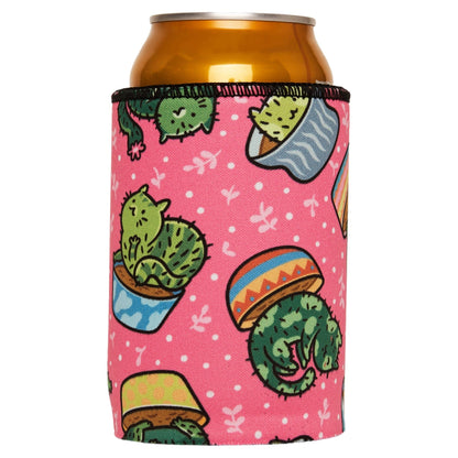 Cats in a Flowerpot Stubby Cooler - Standard