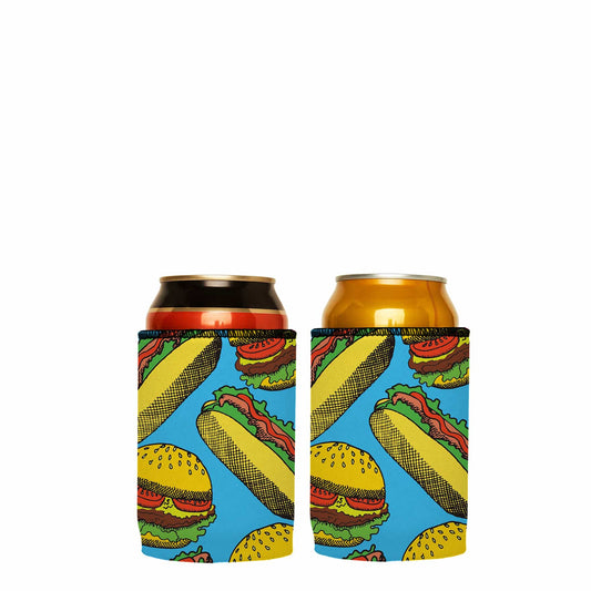 Hamburgers & Sandwiches Stubby Cooler 2-Pack - Standard