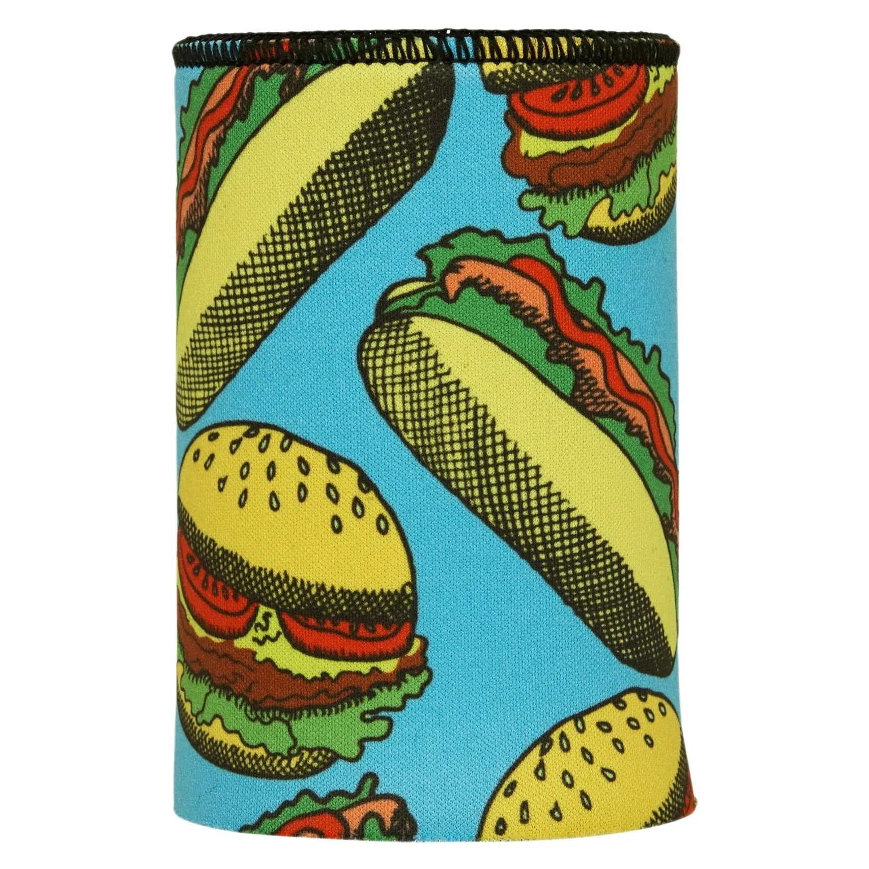 Hamburgers & Sandwiches Stubby Cooler - Standard - Mekamart Australia