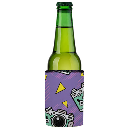 Cameras Shoot People Stubby Cooler - Standard - Mekamart Australia