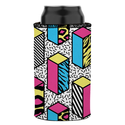 80s Allover Stubby Cooler - Standard - Mekamart Australia