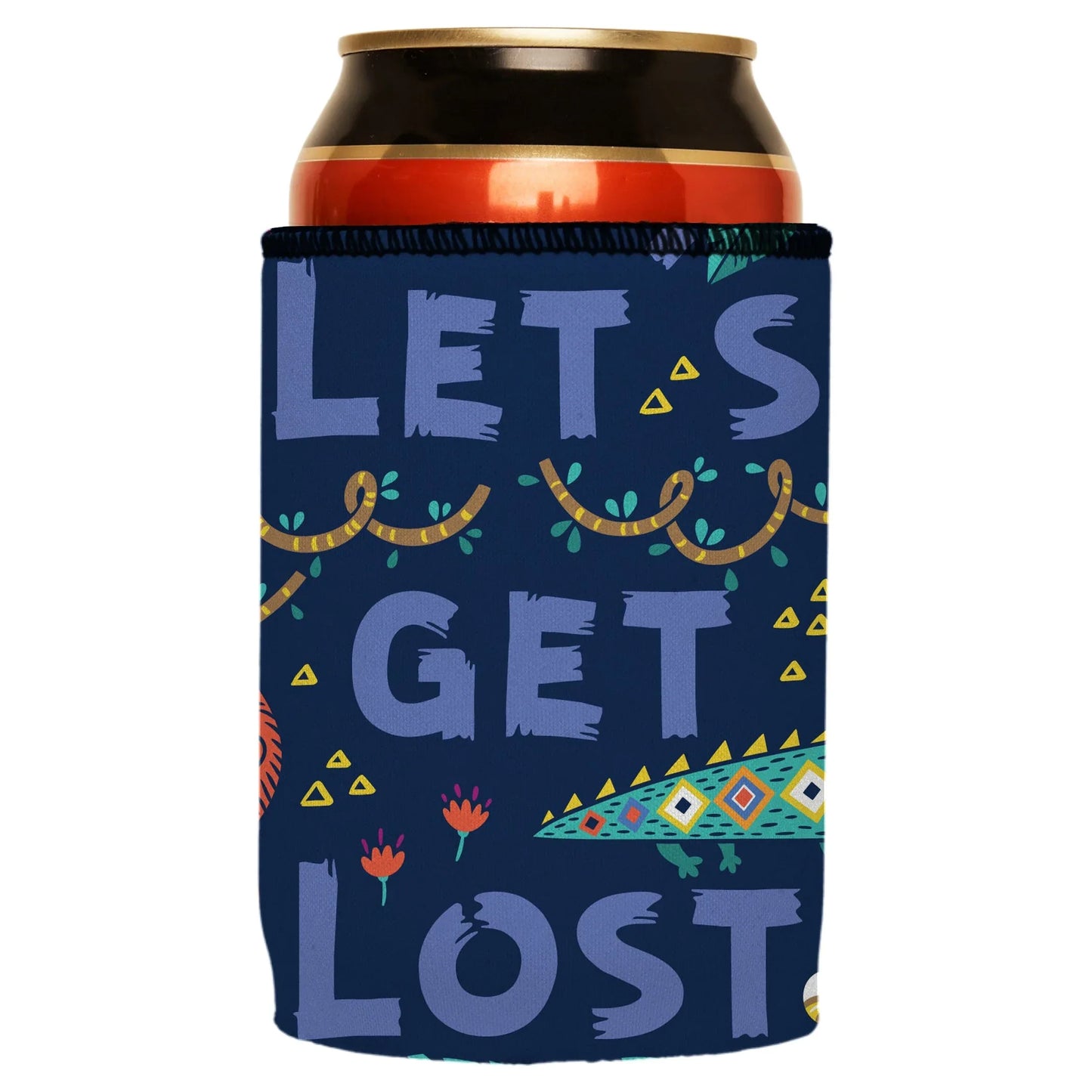 Lets Get Lost in the Wild Stubby Cooler - Standard - Mekamart Australia