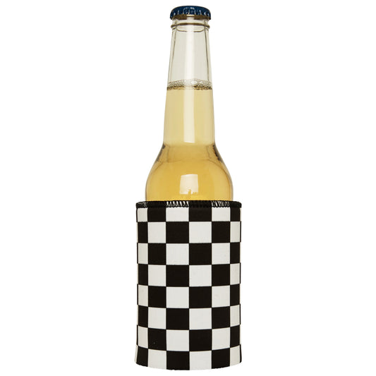 Small Checkerboard Stubby Cooler 2-Pack - Standard