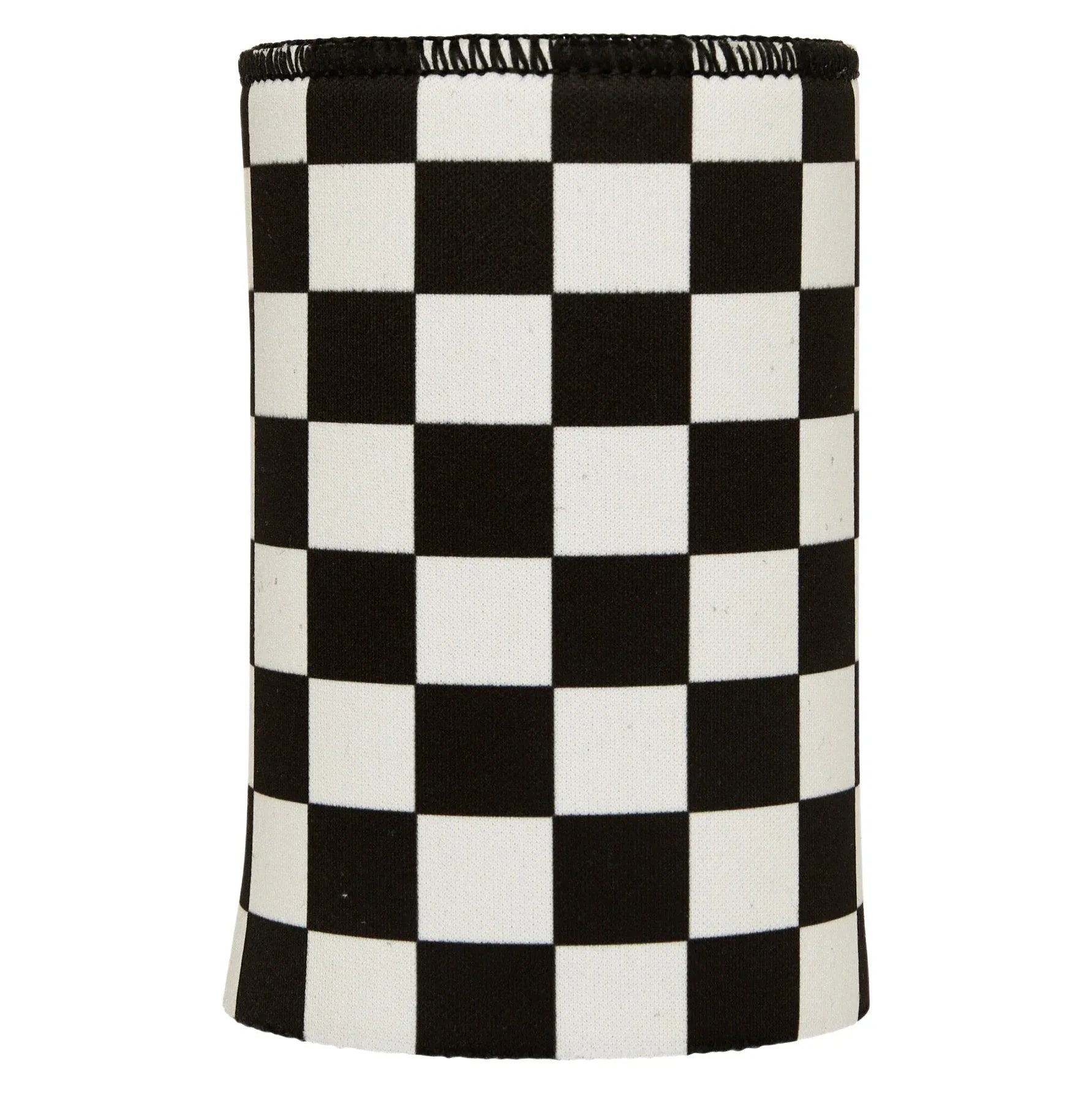 Small Checkerboard Stubby Cooler - Standard - Mekamart Australia