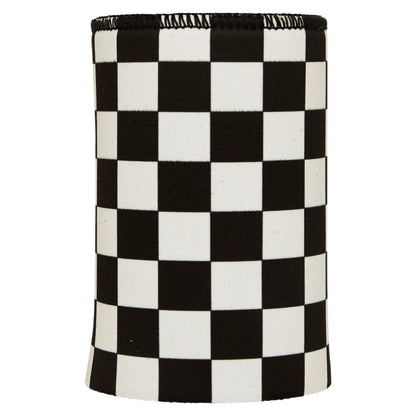 Small Checkerboard Stubby Cooler - Standard - Mekamart Australia