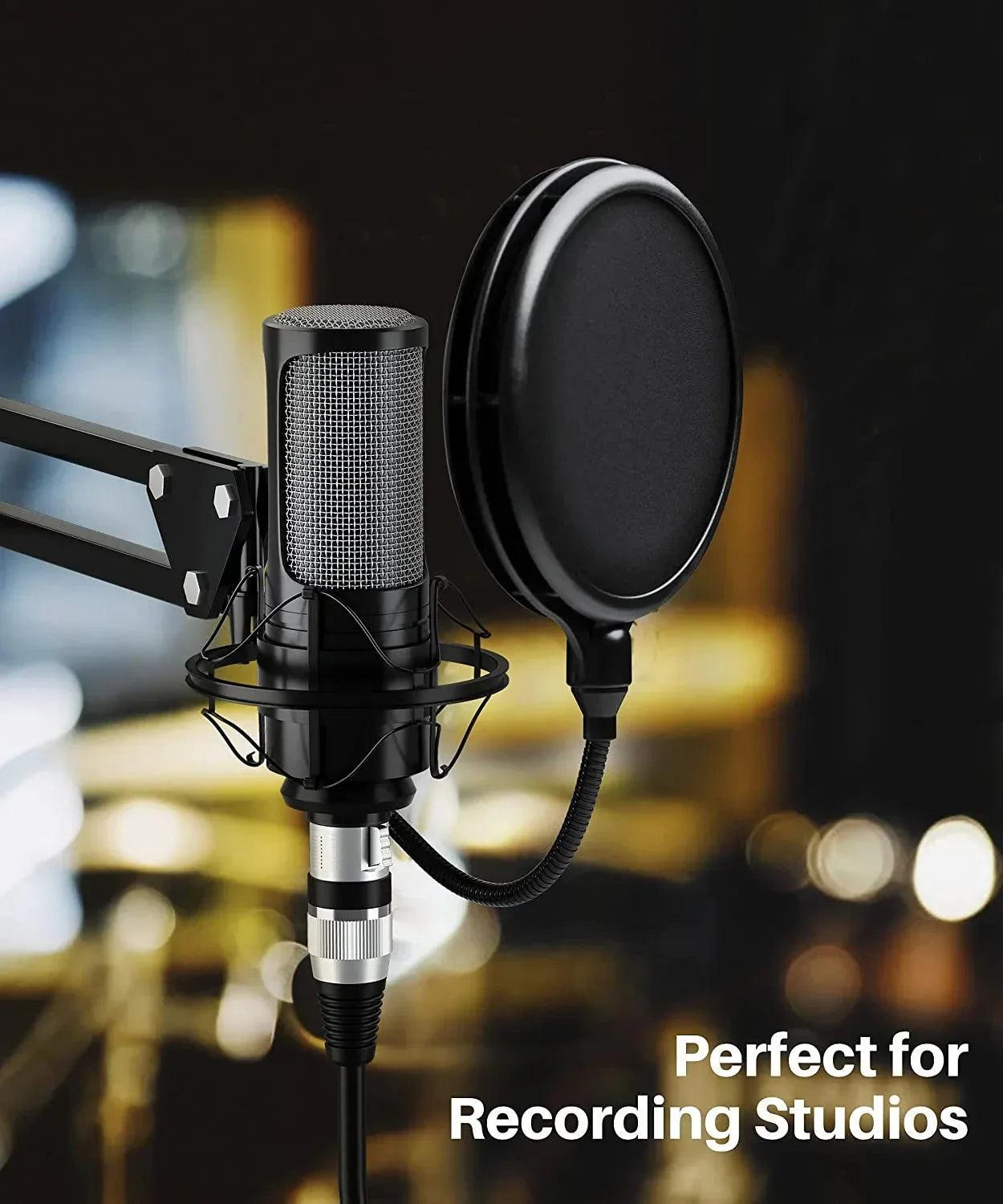 10m Hridz XLR Cable Male To Female Audio Output and Input Apply To KTV Microphone - Mekamart Australia