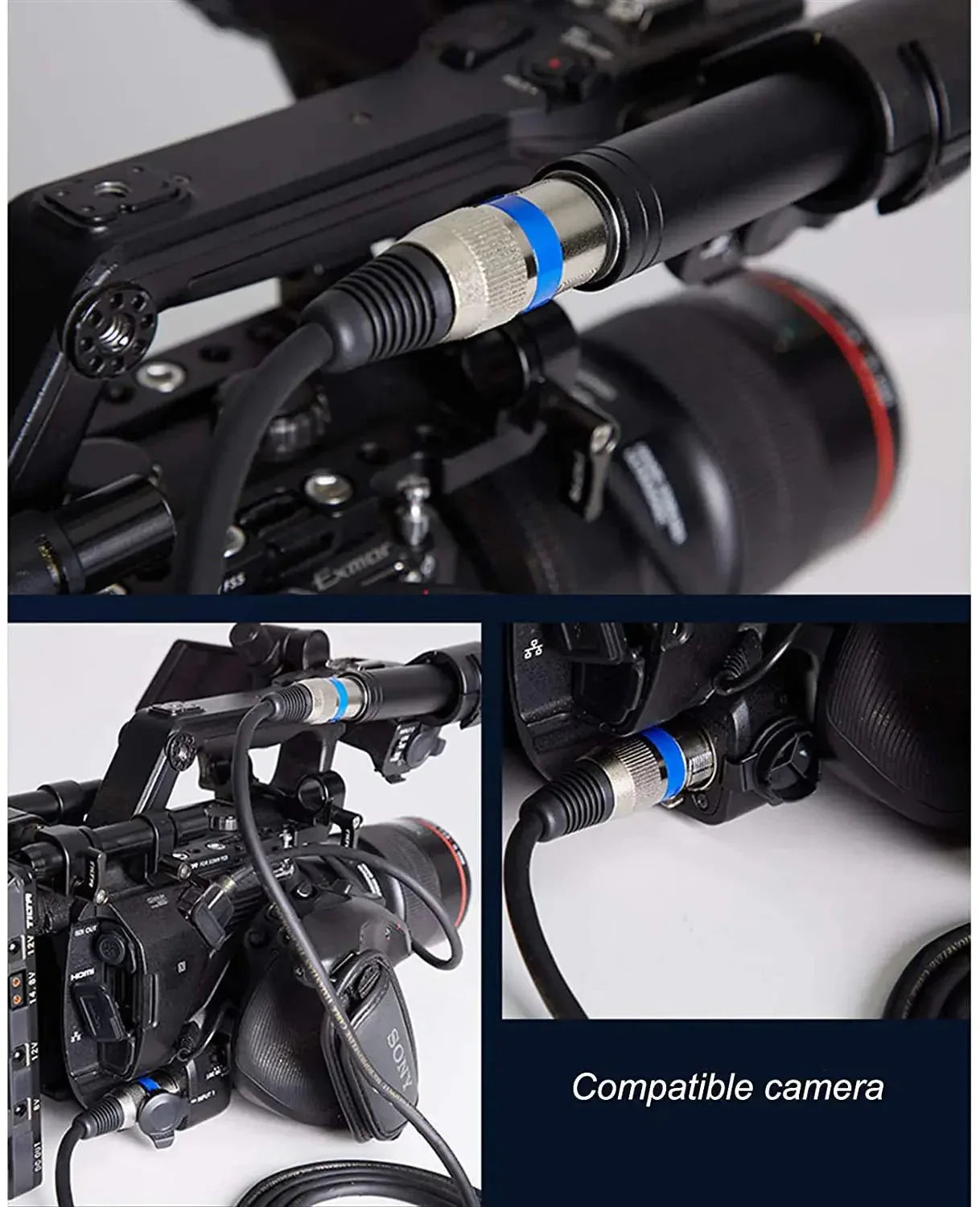 10m Hridz XLR Cable Male To Female Audio Output and Input Apply To KTV Microphone - Mekamart Australia