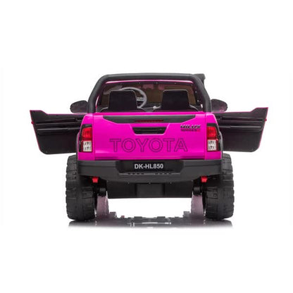TOYOTA HILUX KIDS RIDE ON CAR 24V 800W 4 X 4 Ute – Pink