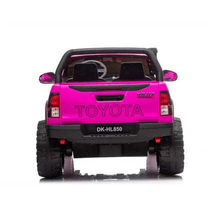 TOYOTA HILUX KIDS RIDE ON CAR 24V 800W 4 X 4 Ute – Pink