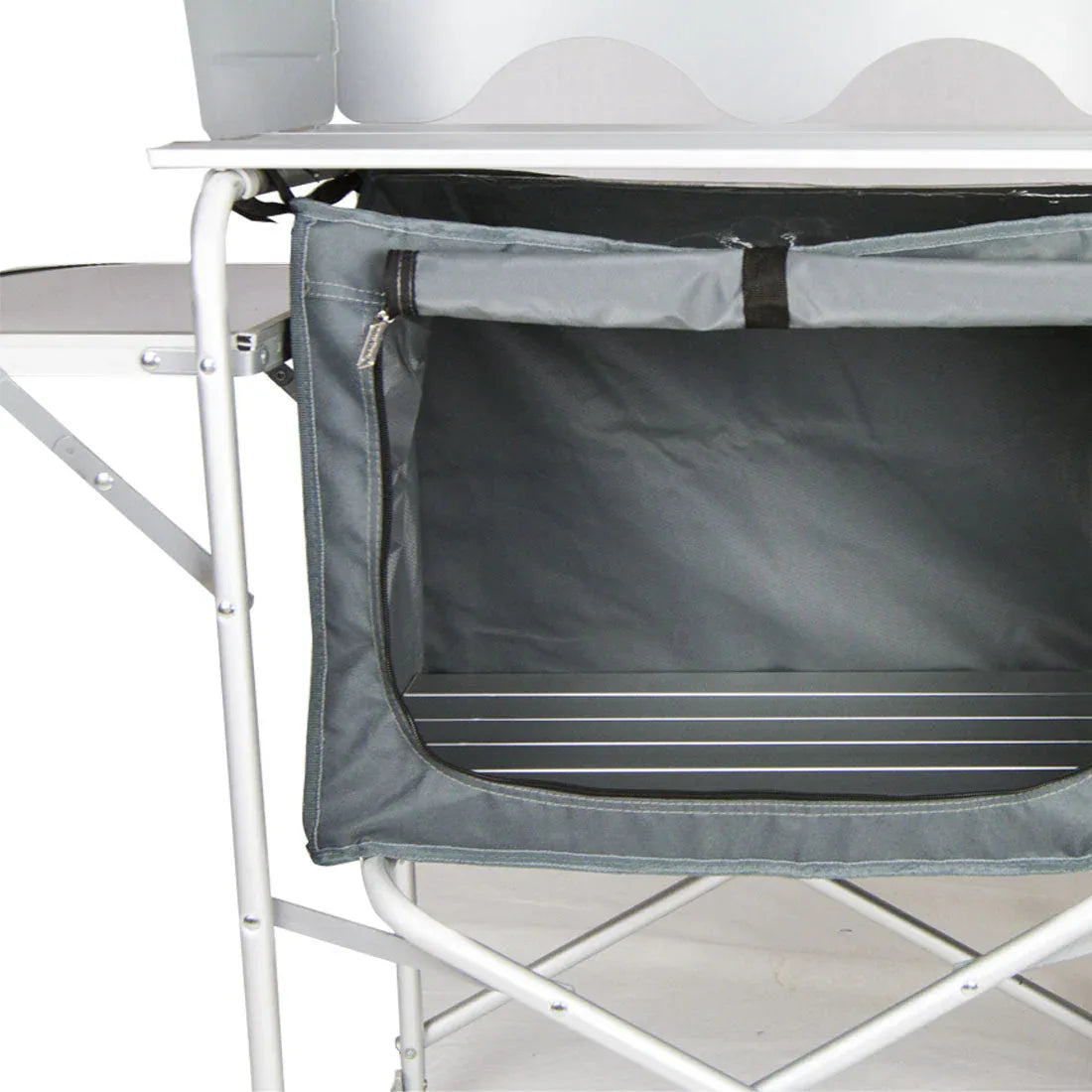 Single Pantry Storage Camping Kitchen Shelf Camp Cupboard Windshield Cook Table - Mekamart Australia