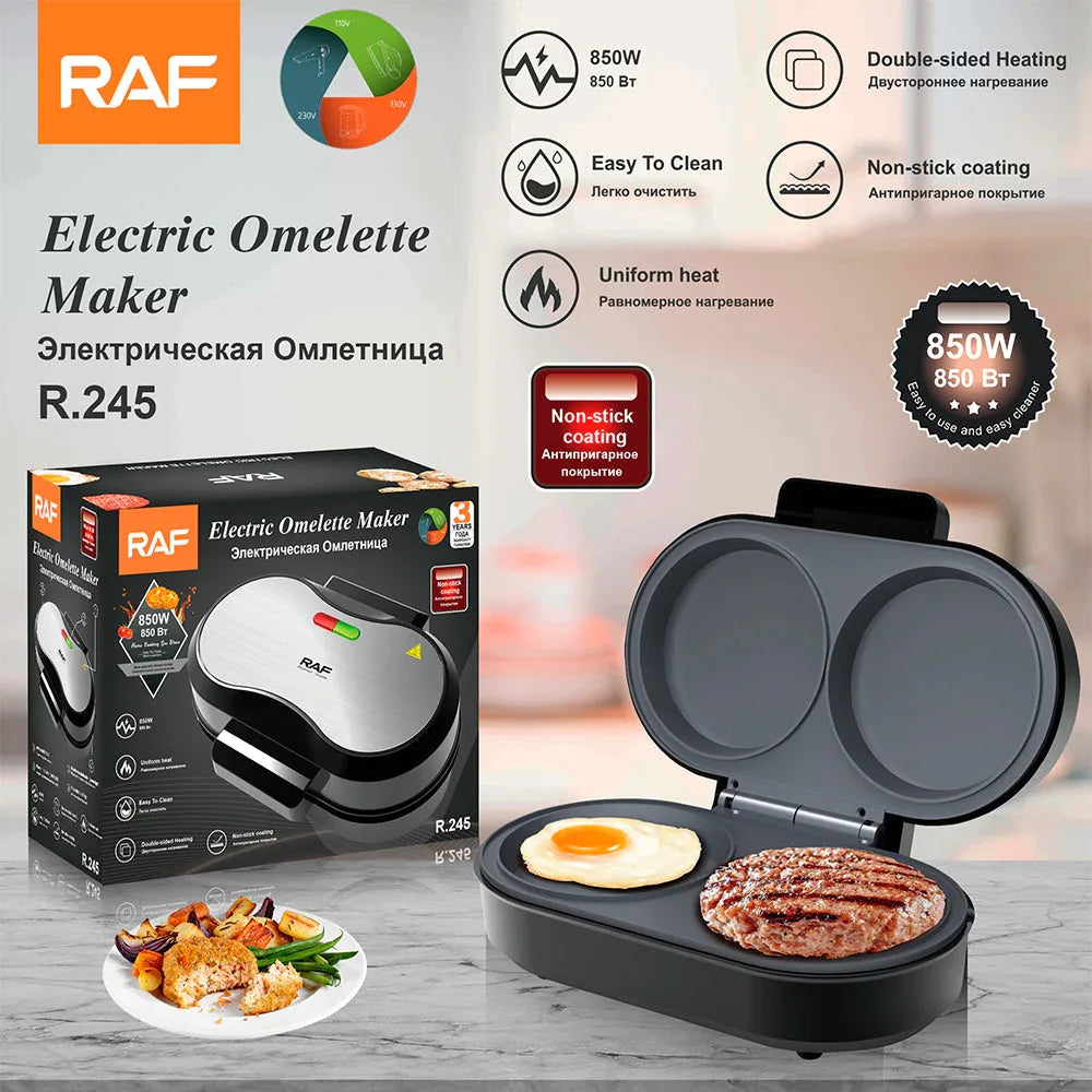 Electric Omelette Maker, egg maker, breakfast maker, steak maker - Mekamart Australia