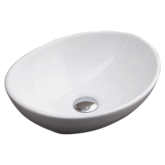 Above Counter Bathroom Vanity Oval Ceramic Basin - Mekamart Australia