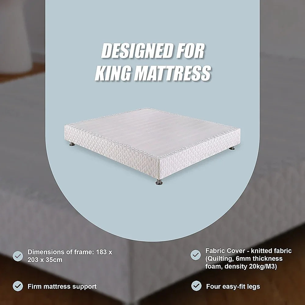 King Bed Ensemble Frame Base - Mekamart Australia