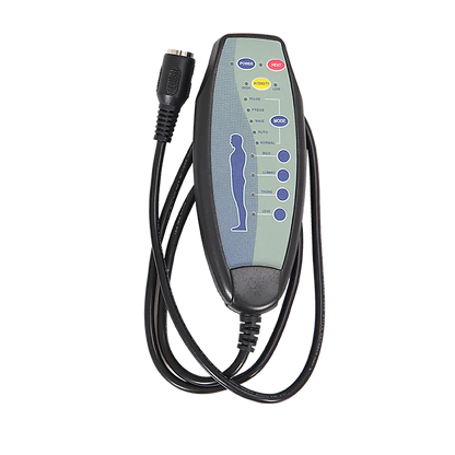 Black Massage Sofa Chair Recliner 360 Degree Swivel PU Leather Lounge 8 Point Heated