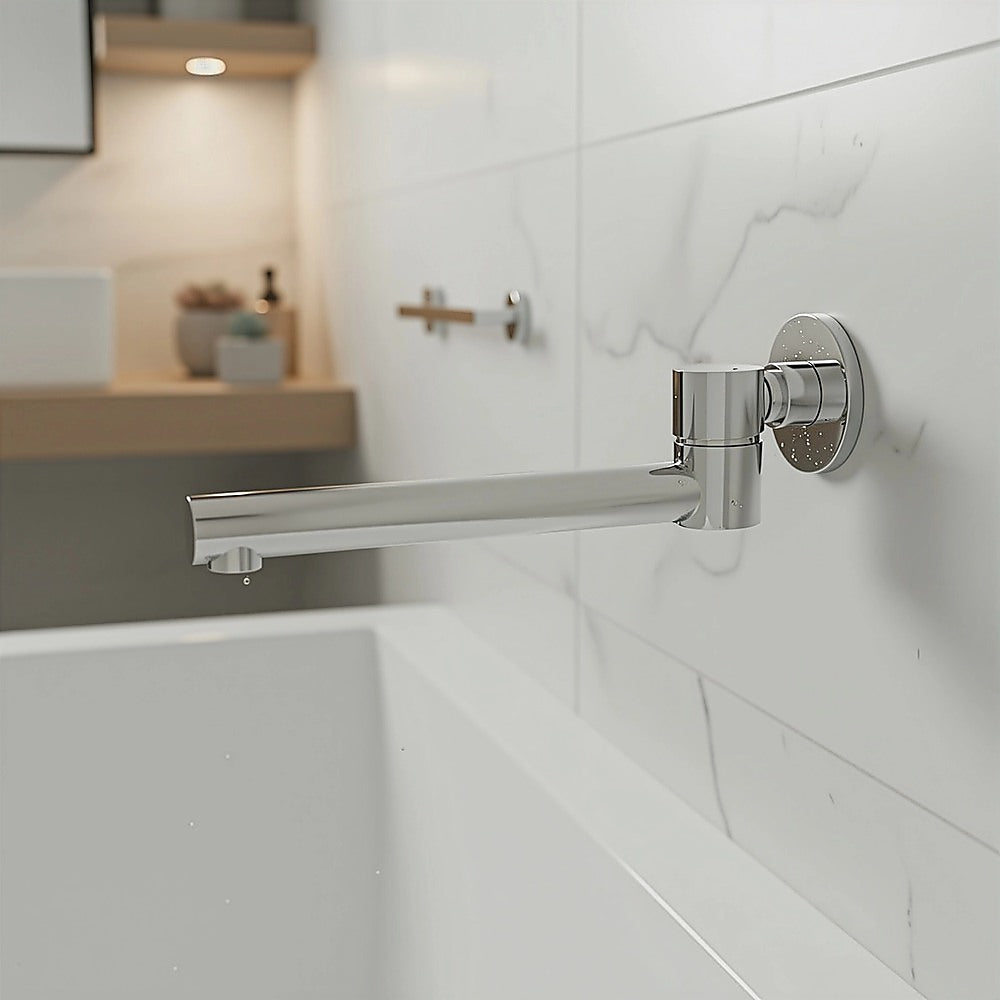 240mm Brass Bath Safety Spout Swivel